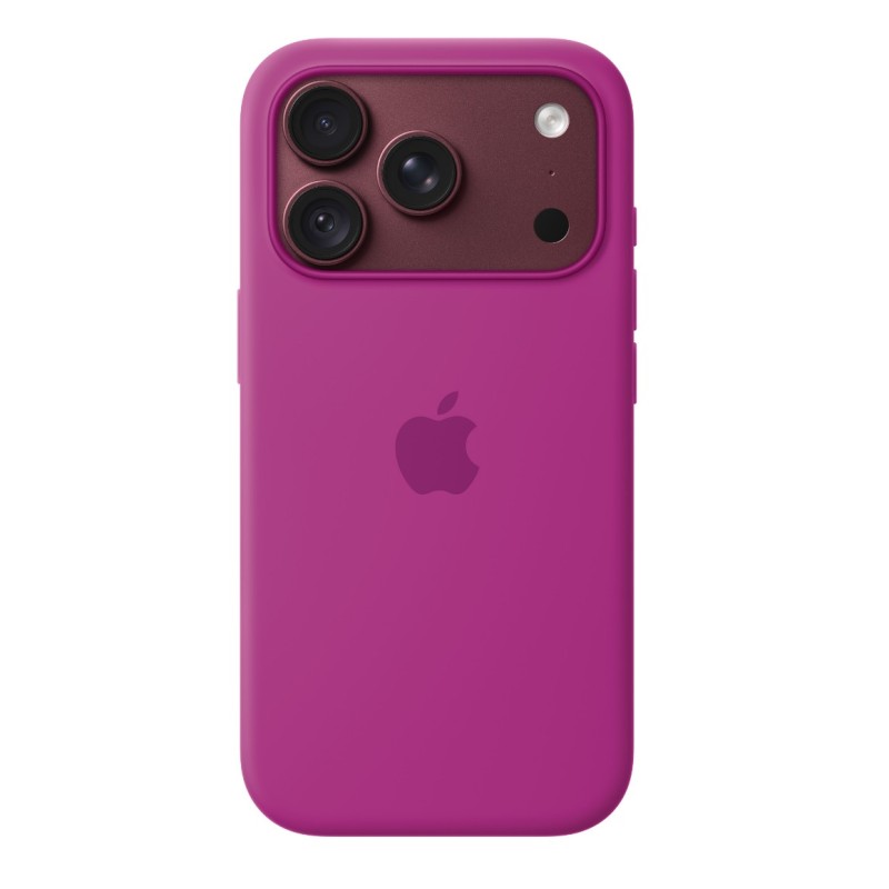 iPhone 18 Pro Silicone Case with MS - Magenta