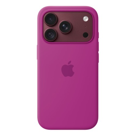 iPhone 18 Pro Silicone Case with MS - Magenta