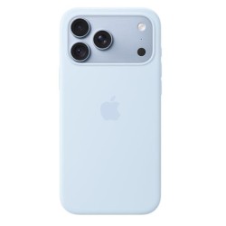 iPhone 18 Pro Max Silicone Case with MS - Cr.Blue