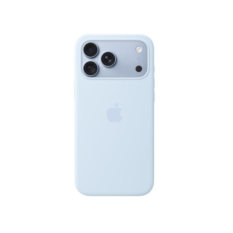 iPhone 18 Pro Max Silicone Case with MS - Cr.Blue