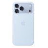 Apple iPhone 18 Pro Max Silicone Case with MS – modrá
