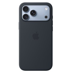 iPhone 18 Pro Max Silicone Case with MS - N.Blue