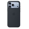iPhone 18 Pro Max Silicone Case with MS - N.Blue