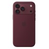 iPhone 18 Pro Max Silicone Case with MS - Burgundy