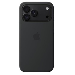 iPhone 18 Pro Max Silicone Case with MS - Black