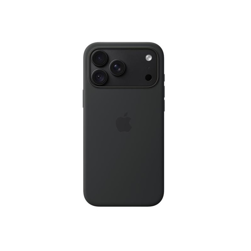 iPhone 18 Pro Max Silicone Case with MS - Black