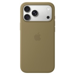 iPhone 18 Pro Max Silicone Case with MS - Olive