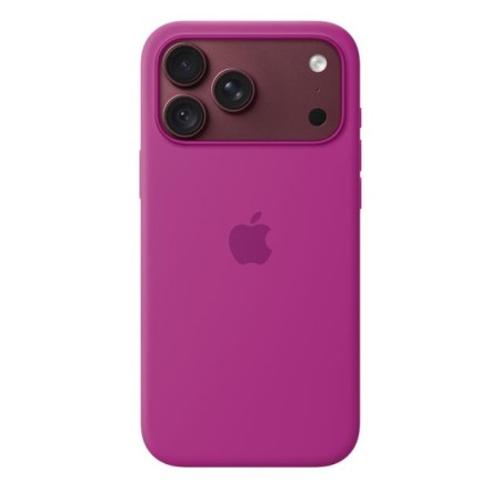 iPhone 18 Pro Max Silicone Case with MS - Magenta