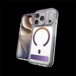 ZAGG Pouzdro Santa Cruz Snap Metallic se stojánkem a krytem tlačítka fotoaparátu pro Apple iPhone 18 Pro/17 Pro - Cosmic