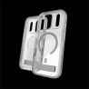 Case Milan Snap with Kickstand for Apple iPhone 18 Pro / 17 Pro - Glitter Silver