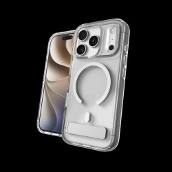 ZAGG Pouzdro Crystal Palace Snap se stojánkem a tlačítkem fotoaparátu pro Apple iPhone 18 Pro / 17 Pro
