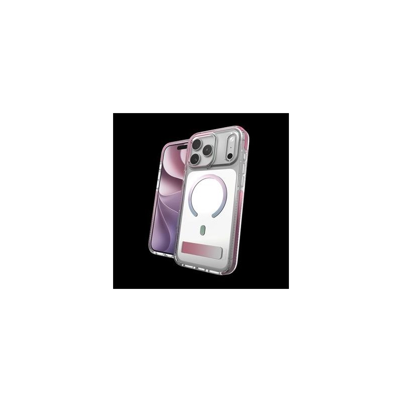Case Santa Cruz Snap KS with Metal Stand and CB for Apple iPhone 17 Pro Max/ 18 Pro Max - Opalescent