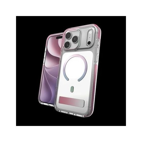 Case Santa Cruz Snap KS with Metal Stand and CB for Apple iPhone 17 Pro Max/ 18 Pro Max - Opalescent
