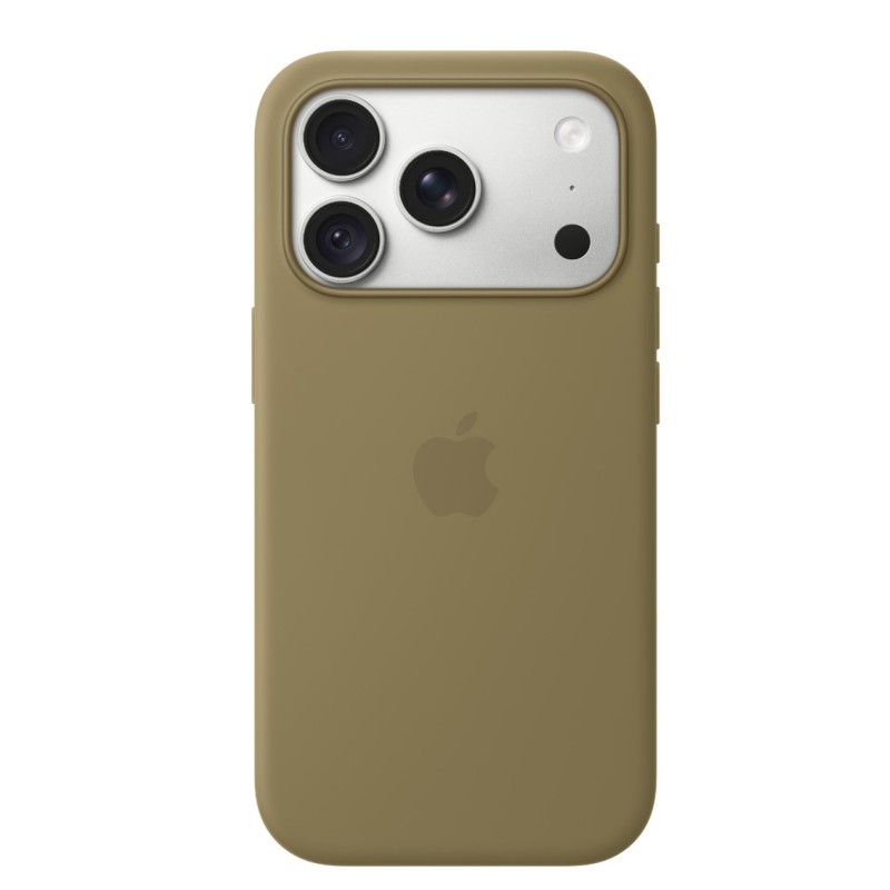 iPhone 18 Pro Silicone Case with MS - Olive