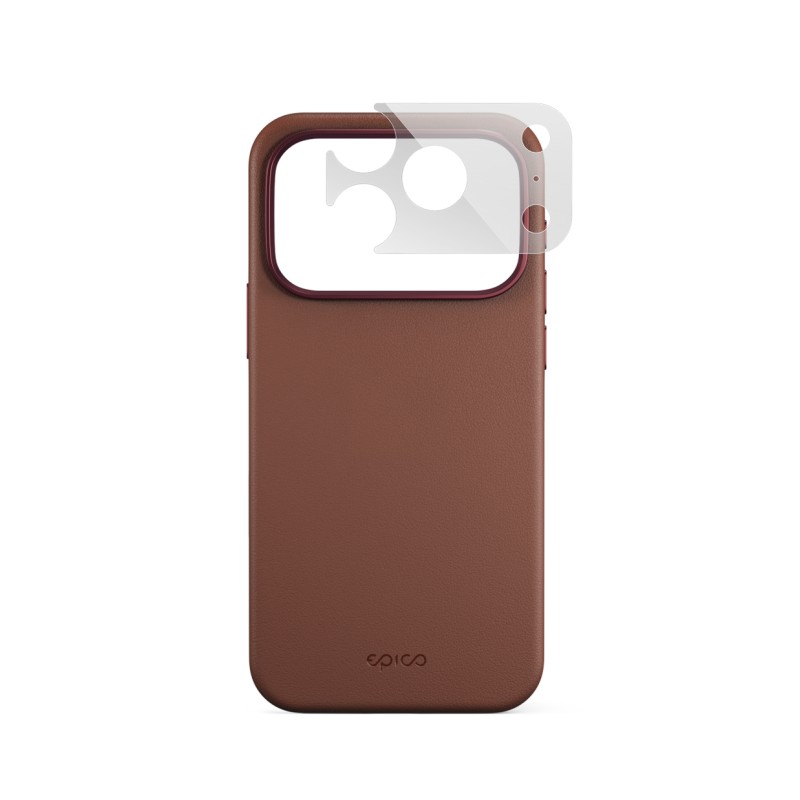 Epico Leather Mag+ Case iPhone 17 Pro/18 Pro hnědá