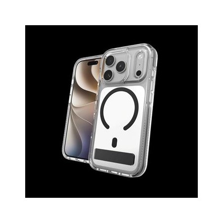 Case Santa Cruz with Kickstand and Camera Button Cover for Apple iPhone 18 Pro / 17 Pro - Black