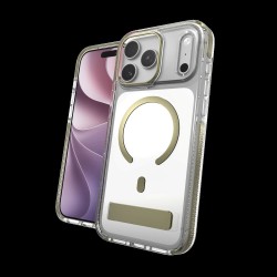 ZAGG Pouzdro Santa Cruz Snap se stojánkem Metallic s tlačítkem spouště pro Apple iPhone 18 Pro Max / 17 Pro Max