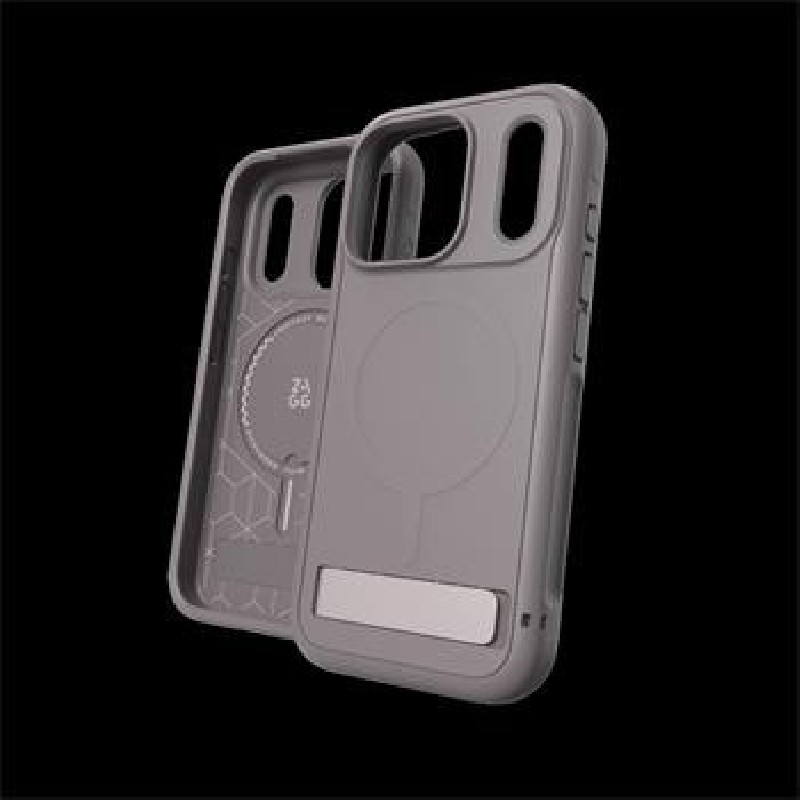 ZAGG Pouzdro Sedona Snap se stojánkem pro Apple iPhone 18 Pro / 17 Pro - Robust Gray