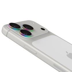 ZAGG Glass Elite Anti-Reflective Camera Rings pro Apple iPhone 18 Pro Max / 18 Pro - Iridescent