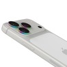 Glass Elite Anti-Reflective Camera Rings for Apple iPhone 18 Pro Max / 18 Pro - Iridescent