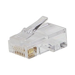 PREMIUMCORD Konektor RJ45 8pinů - na drát, balení 10ks v sáčku