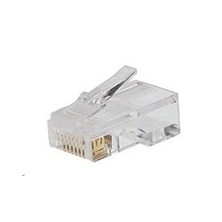 PREMIUMCORD Konektor RJ45 8pinů - na drát, balení 50ks v sáčku
