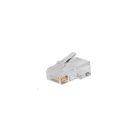 PREMIUMCORD Konektor RJ45 8pinů - na drát, balení 50ks v sáčku