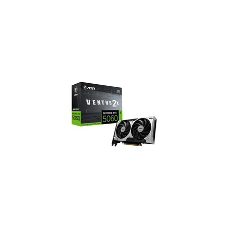 MSI VGA NVIDIA GeForce RTX 5060 8G VENTUS 2X OC V1, RTX 5060, 8GB GDDR7, 3xDP, 1xHDMI