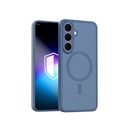 3mk ochranný kryt Misty MagCase Blue pro Samsung Galaxy S26 FE