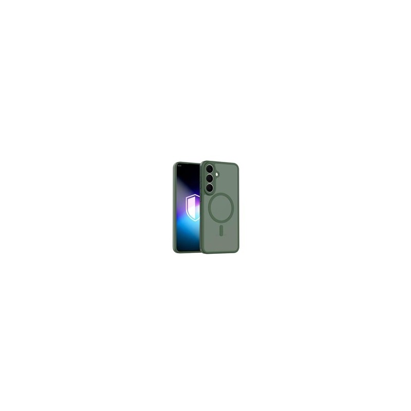 3mk ochranný kryt Misty MagCase Green pro Samsung Galaxy S26 FE
