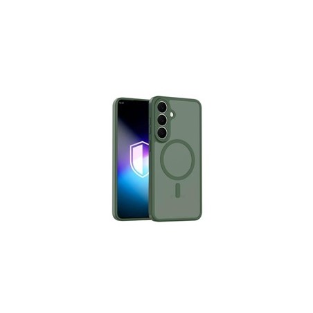 3mk ochranný kryt Misty MagCase Green pro Samsung Galaxy S26 FE