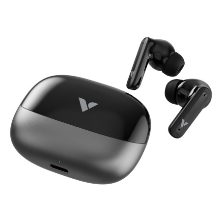 Verbatim TruSound ANC bezdrátová sluchátka s aktivním potlačením hluku, černá, USB-C