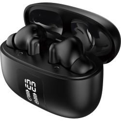 Verbatim TruSound ANC + ENC bezdrátová sluchátka s aktivním potlačením hluku, černá, USB-C