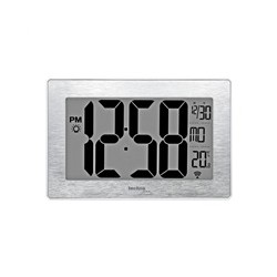 BAZAR - Hodiny TechnoLine WS 8019, stříbrné - Po opravě (Náhradní krabice)
