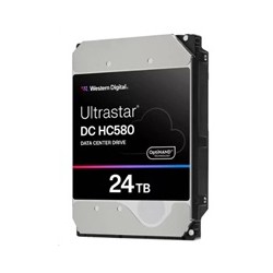 BAZAR - Western Digital Ultrastar® HDD 24TB (WUH722424ALE6L4) DC HC580 3.5in 26.1MM 512MB 7200RPM SATA 512E SE