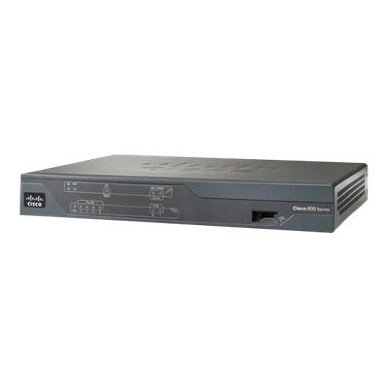 Cisco 888 G.SHDSL Router with CUBE - Směrovač - DSL modem 4portový switch porty WAN: 2 - repasováno