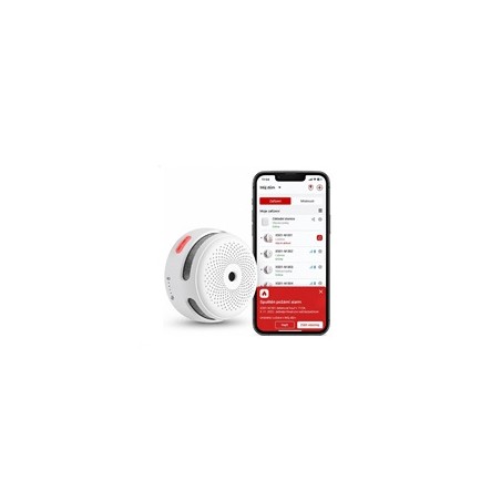 BAZAR - X-Sense XS01-M RF detektor kouře s vyměnitelnou baterií pro stanici SB550 - Poškozený obal (Komplet)