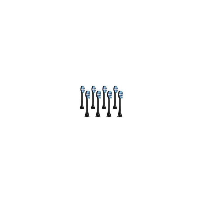 TrueLife SonicBrush Clean-series heads Whiten black 8 pack