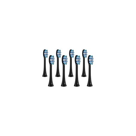 TrueLife SonicBrush Clean-series heads Whiten black 8 pack