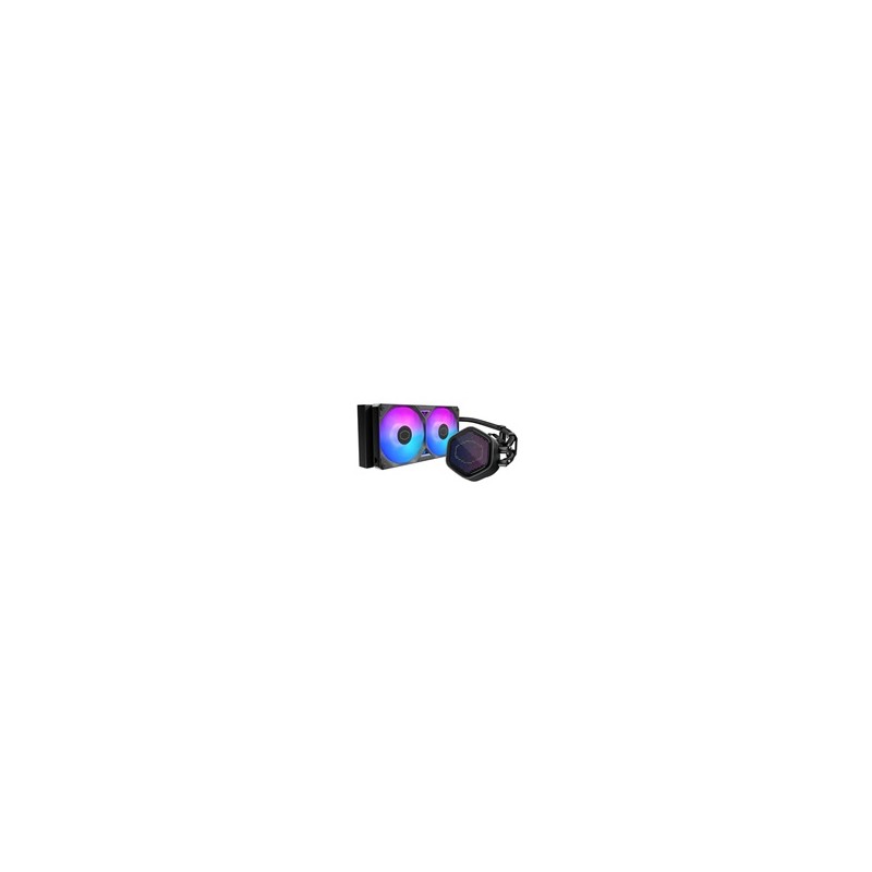 Cooler Master vodní chladič MasterLiquid Atmos II Pixel LED, 2x120mm, LGA1851, AM5, černá
