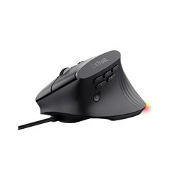 TRUST Myš GXT 145 Rexxa, Drátová USB, RGB, černá