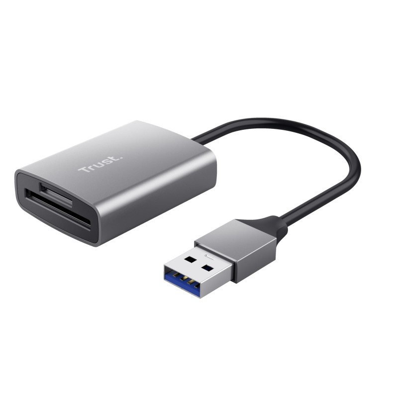 TRUST čtečka paměťových karet DALYX Fast, externí, USB 3.2, 8cm