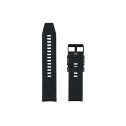 Garett univerzální řemínek 22 mm, černý silikonový
