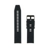 Garett univerzální řemínek 22 mm, černý silikonový