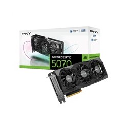 PNY VGA Nvidia GeForce RTX 5070 12GB Triple Fan, RTX 5070, 12GB GDDR7, 3xDP, 1xHDMI