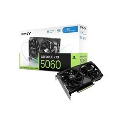 PNY VGA Nvidia GeForce RTX 5060 8GB Dual Fan, RTX 5060, 8GB GDDR7, 3xDP, 1xHDMI