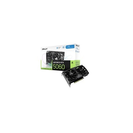 PNY VGA Nvidia GeForce RTX 5060 8GB Dual Fan, RTX 5060, 8GB GDDR7, 3xDP, 1xHDMI