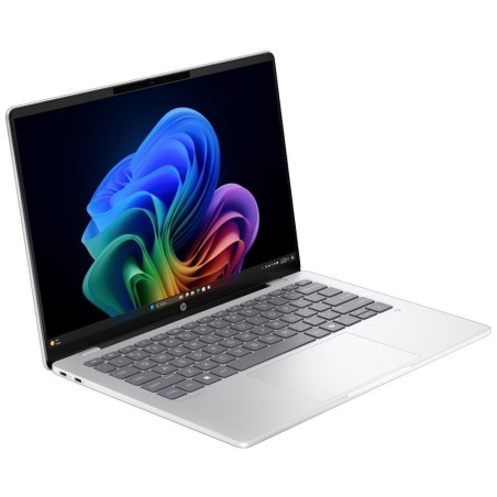 NTB HP OmniBook 5 NG AI PC 14-he0002nc, 14" OLED 2K Touch, Snapdragon X Plus, 32GB, 1TB SSD, Win11, Silver, +3M GamePass