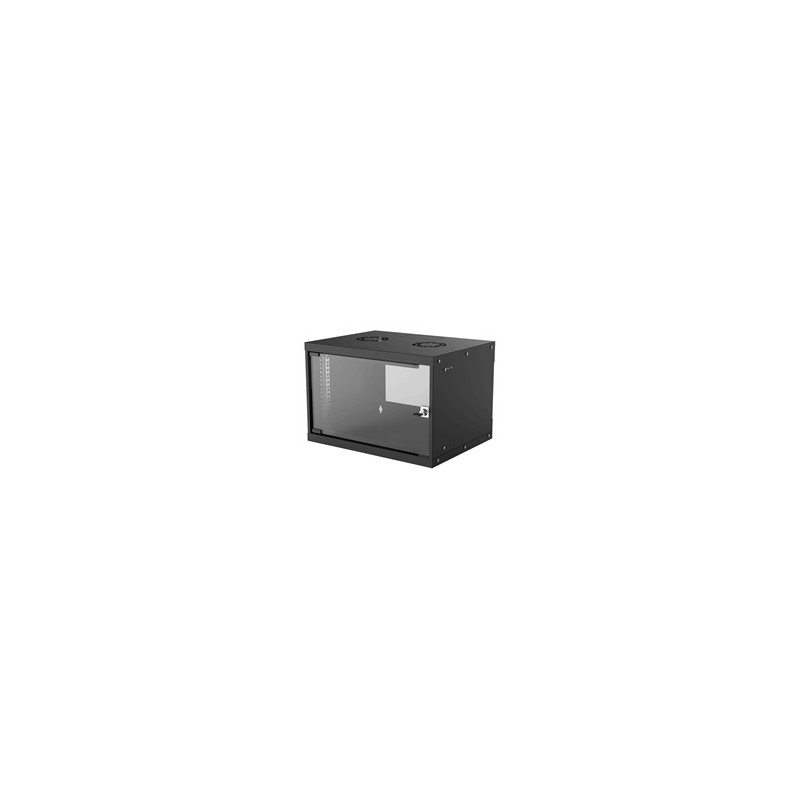 Intellinet 19" BASIC rozvaděč 6U/560mm, černý, rozložený flatpack