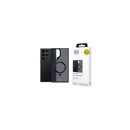 3mk ochranný kryt Smoke Case Mag&Stand pro Samsung Galaxy S24 ultra